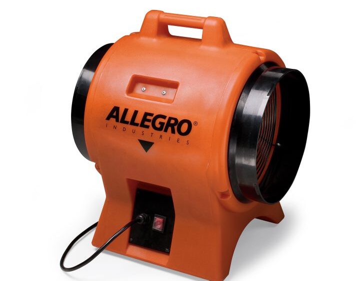 Ventilador Axial Industrial De Serie Allegro Argus