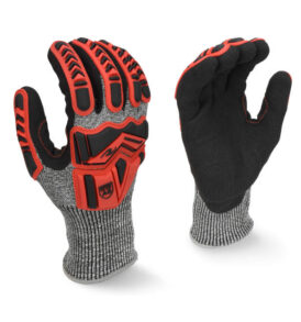 Guantes anticortes, de acero inoxidable, con bisagras, resistentes a los  cortes, guantes de seguridad de nivel 9, universales para manos izquierdas  y